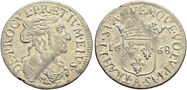 Münze-Italien-Arquata-Faustina-Doria-Luigino-1668-VIA12241