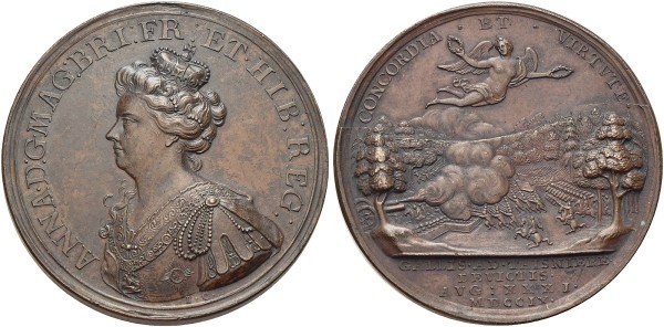 Medaille-Großbritannien-England-Anne-Malpaquet-Erbfolgekrieg-Croker-Eimer-Popelka-VIA11802