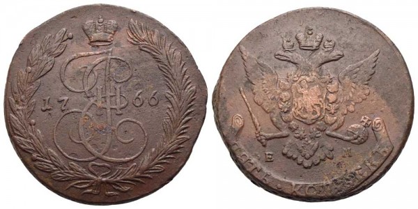 Münze-Russland-Katharina-II-5-Kopeken-VIA11142