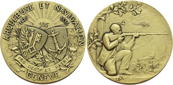 Münzen-Schweiz-Genf-Medaille-Preis-Grand-Tir-1922-VIA11979