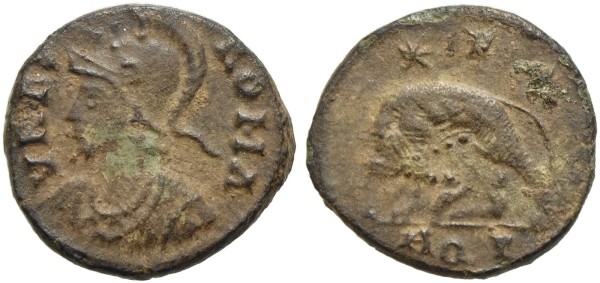 Antike-Münze-Rom-Kaiserzeit-Constantinus-Follis-RIC-VIA11671