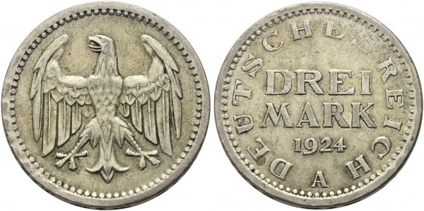Münze-Deutschland-Weimarer-Republik-3-Mark-VIA11227