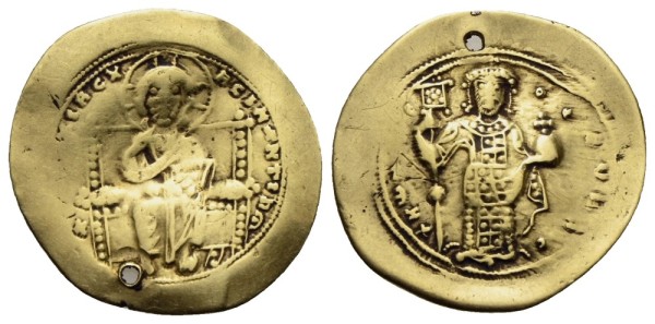 Münze-Byzanz-Konstantinos-X-Dukas-Histamenon-Konstantinopel-VIA12521