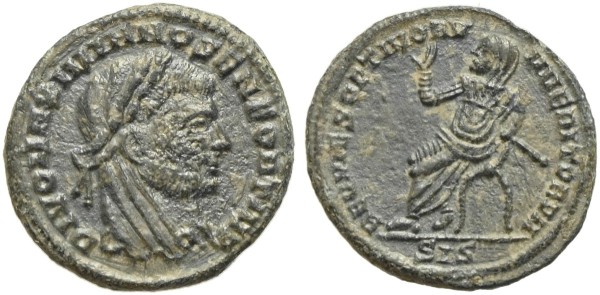 Münze-Antike-Rom-Maximianus-Herculius-Follis-Siscia-VIA11601
