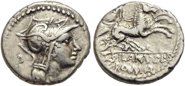 Münze-Römische-Republik-Iunius-Silanus-Denar-91-v-Chr-Rom-VIA12392