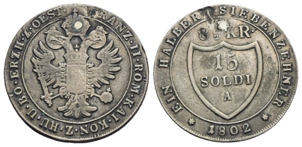 Münze-RDR-Franz-II-15-Soldi-1802-Wien-VIA12128