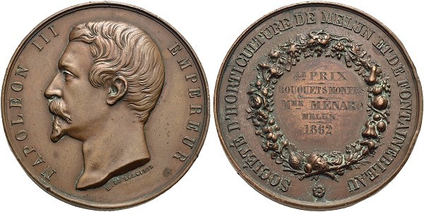 Münze-Frankreich-Napoleon-III-Medaille-1862-VIA12261