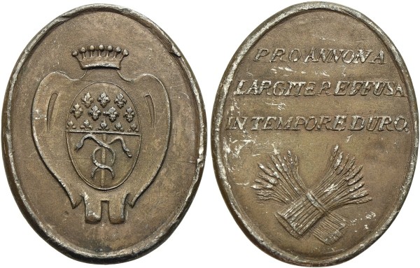 Münze-Frankreich-Konstitution-Ludwig-XVI-Zinnmedaille-oJ-VIA11991
