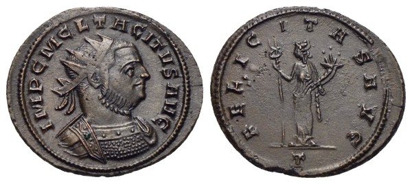 Antike-römische-Kaiserzeit-Tacitus-Antoninian-276-Siscia-VIA12984