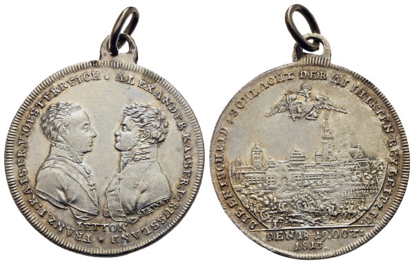 Medaille-Österreich-Russland-AR-Jeton-1813-VIA11798