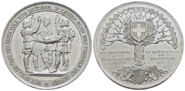 Medaille-Schweiz-Eigenossen-Rütlischwur-Lauer-VIA11899