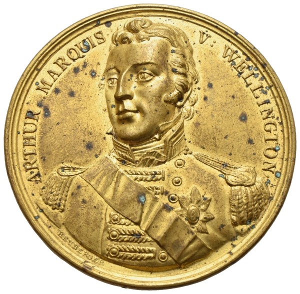 Medaille-Österreich-RDR-Wiener-Kongress-Klischee-Wellington-VIA11858