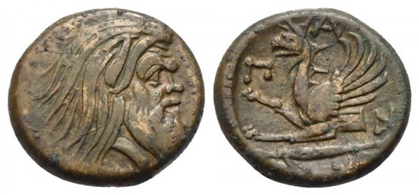 Münze-Antike-Thracia-Pantikapaion-Pan-VIA11242