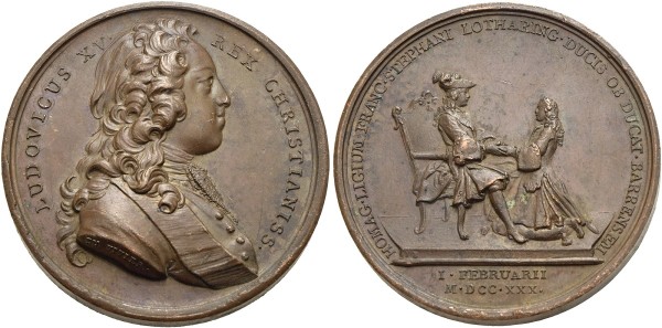 Münze-Frankreich-Ludwig-XV-Medaille-1730-VIA11994