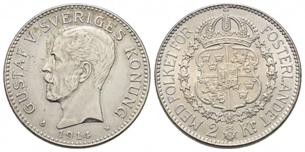 Schweden - Gustav V. 1907-1950