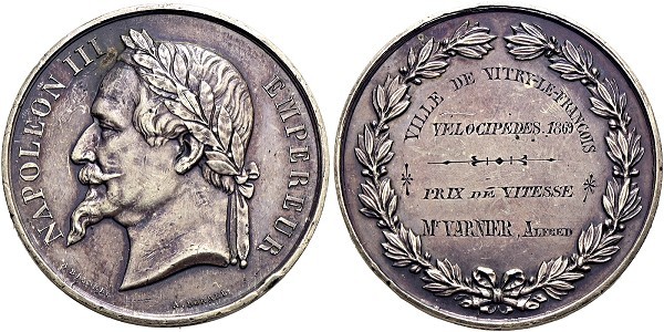 Münze-Frankreich-Napoleon-III-Medaille-1869-VIA12265