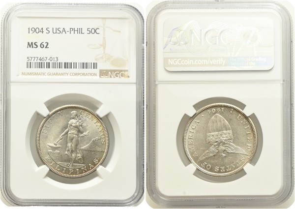 Münze-Philippinen-Centavos-San-Francisco-USA-VIA11359