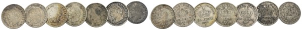 Münze-Frankreich-Napoleon-III-Lot-20-Centimes-1860-Straßburg-VIA12000