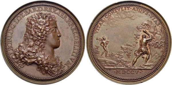Frankreich - Lothringen - Leopold I. 1690/97-1729 - Medaille