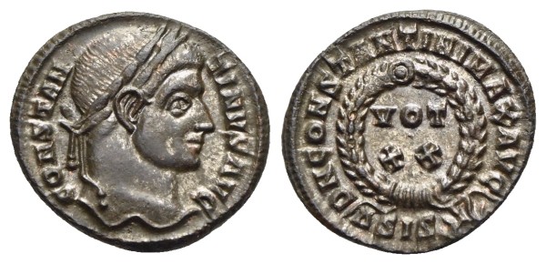 Münze-römische-Kaiserzeit-Constantinus-I-Centenionalis-321-324-Siscia-VIA12894