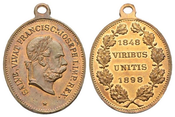 Münze-Medaille-Österreich-RDR-Franz-Joseph-VIA11404