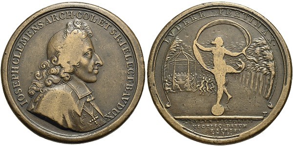Münze-Frankreich-Ludwig-XIV-Medaille-1712-VIA12287
