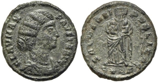 Münze-Antike-Rom-Fausta-Follis-Treveri-VIA11608