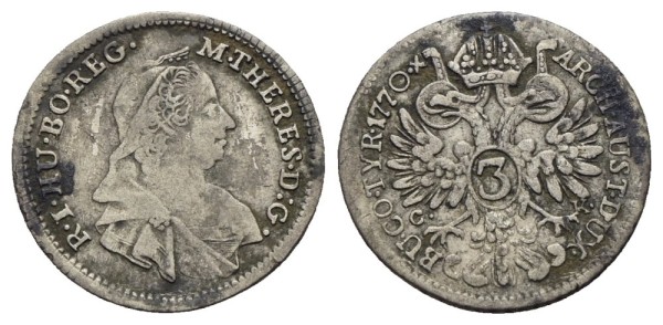Münze-RDR-Maria-Theresia-3-Kreuzer-1770-Wien-VIA12190