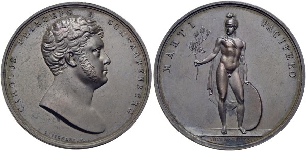 Medaille-RDR-Östererich-Neufürsten-Schwarzenberg-Karl-Philipp-Pichler-Wiener-Kongreß-Bramsen-VIA11804
