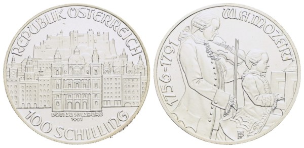 Münzen-Österreich-200-Todestag-Mozart-100-Schilling-1991-VIA12078