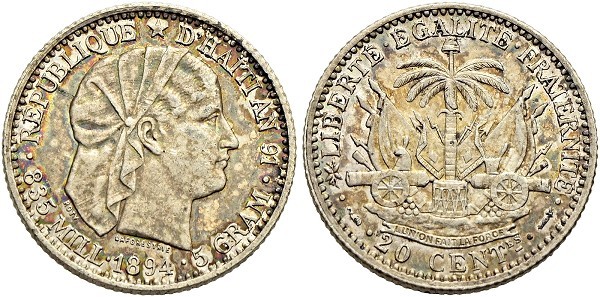 Münze-Haiti-20-Centimes-1894-VIA12280