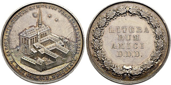 Münze-Deutschland-Frankfurt-Medaille-1829-300-Jahrfeier-Gymnasium-VIA12444