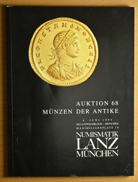 Numismatische-Literatur-Münzen-Antike-Lanz68-VIA12839