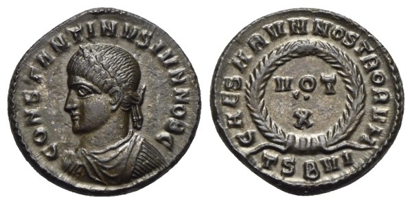 Münze-römische-Kaiserzeit-Constantinus-II-Centenionalis-316-337-Thessalonica-VIA12903