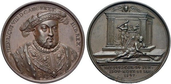 Medaille-Großbritannien-England-Heinrich-VIII-Thomason-Marrian-Dassier-VIA11740