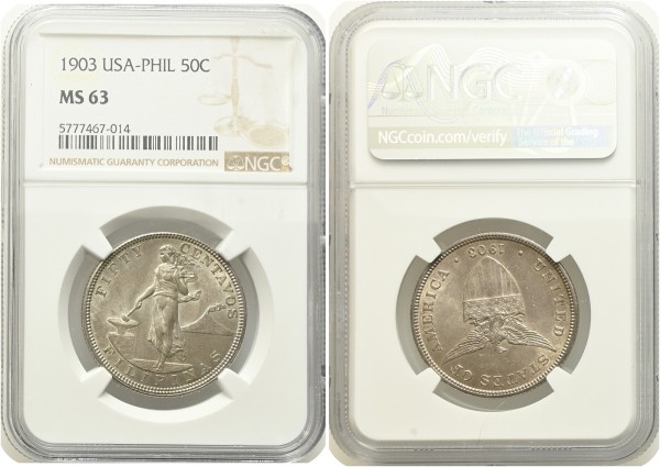Münze-Philippinen-Centavos-Philadelphia-USA-VIA11358