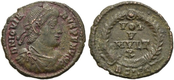 Münze-Antike-Rom-Iovianus-Centenionalis-Siscia-VIA11618