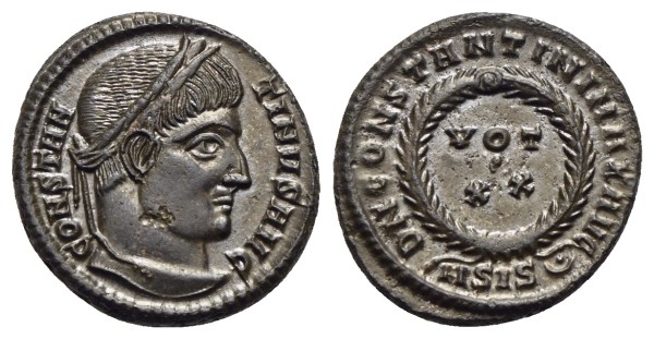 Münze-römische-Kaiserzeit-Constantinus-I-Centenionalis-321-324-Siscia-VIA12892